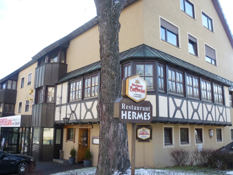 Außenansicht Restaurant Hermes in Ostfildern-Kemnat
